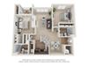 2 Bedrooms J 2 Bathrooms Floor Plans 2 Bedrooms J 2 Bathrooms Floor Plans at Beacon Place Apartments, Maryland